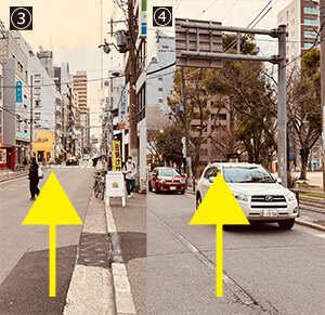 北秋葉原十字路口